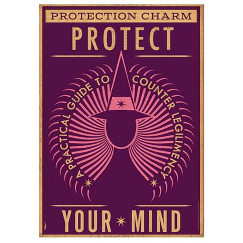 Fantastic Beasts and Where To Find Them Protection Charm MightyPrint Wall Art Print